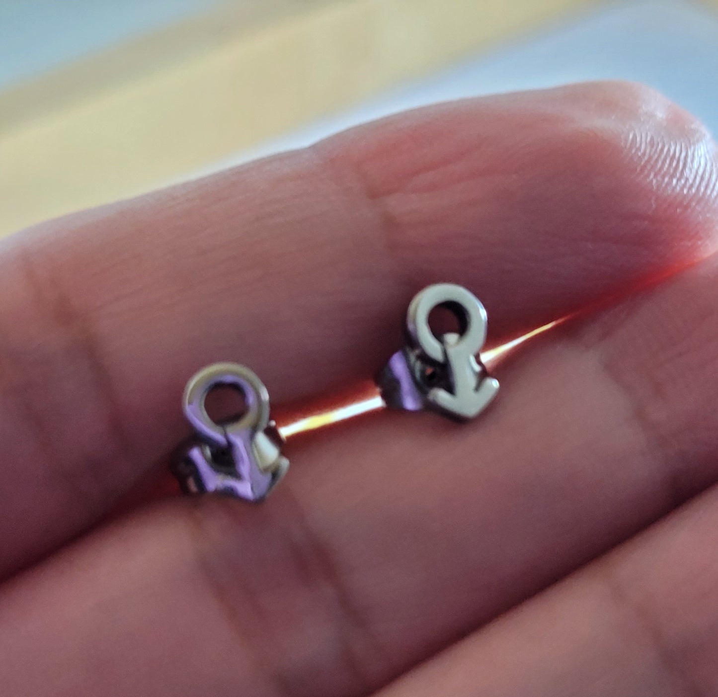 Pendientes de Acero Inoxidable / Stainless Steel Earrings