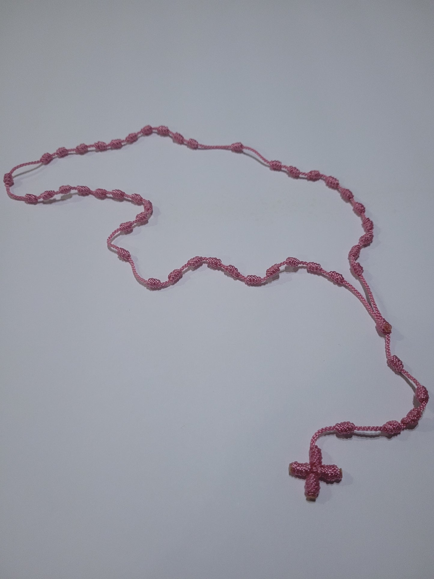 Collar Rosario nudo franciscano / Franciscan knot rosary necklace