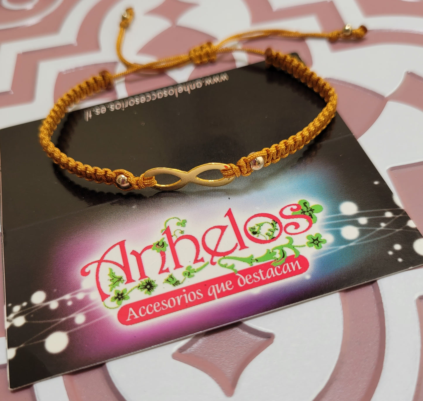 Pulsera infinito / Infinity bracelet
