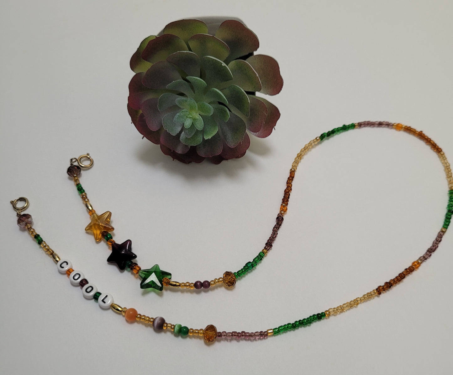 Collar porta-lentes y porta-mascarillas / Eyeglass and mask holder necklace