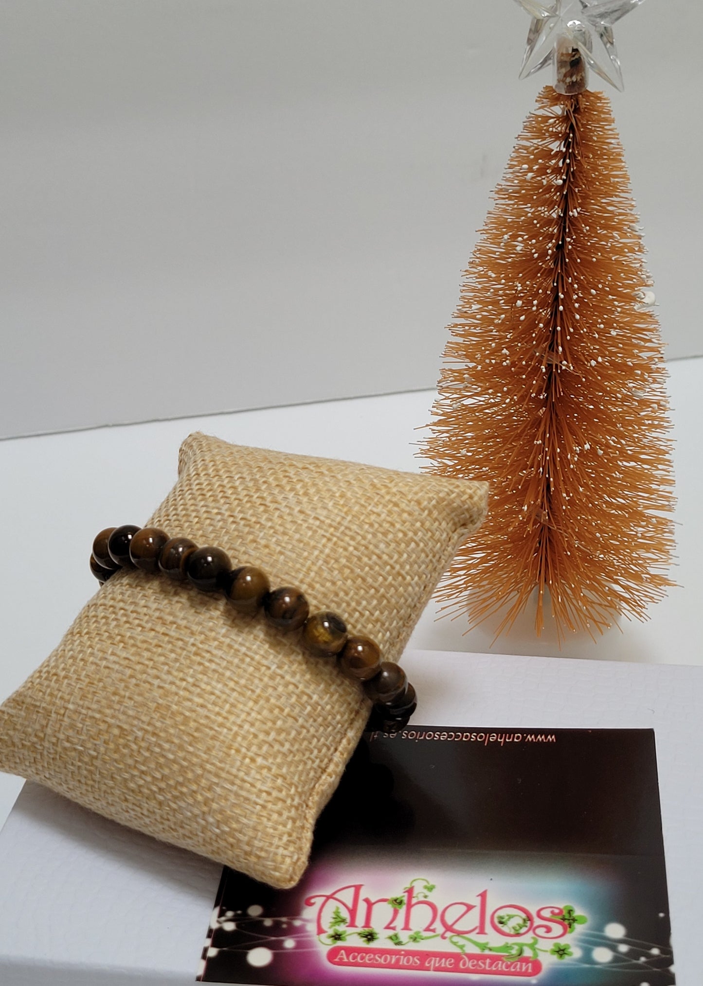 Pulsera ojo de tigre / Tiger's eye bracelet