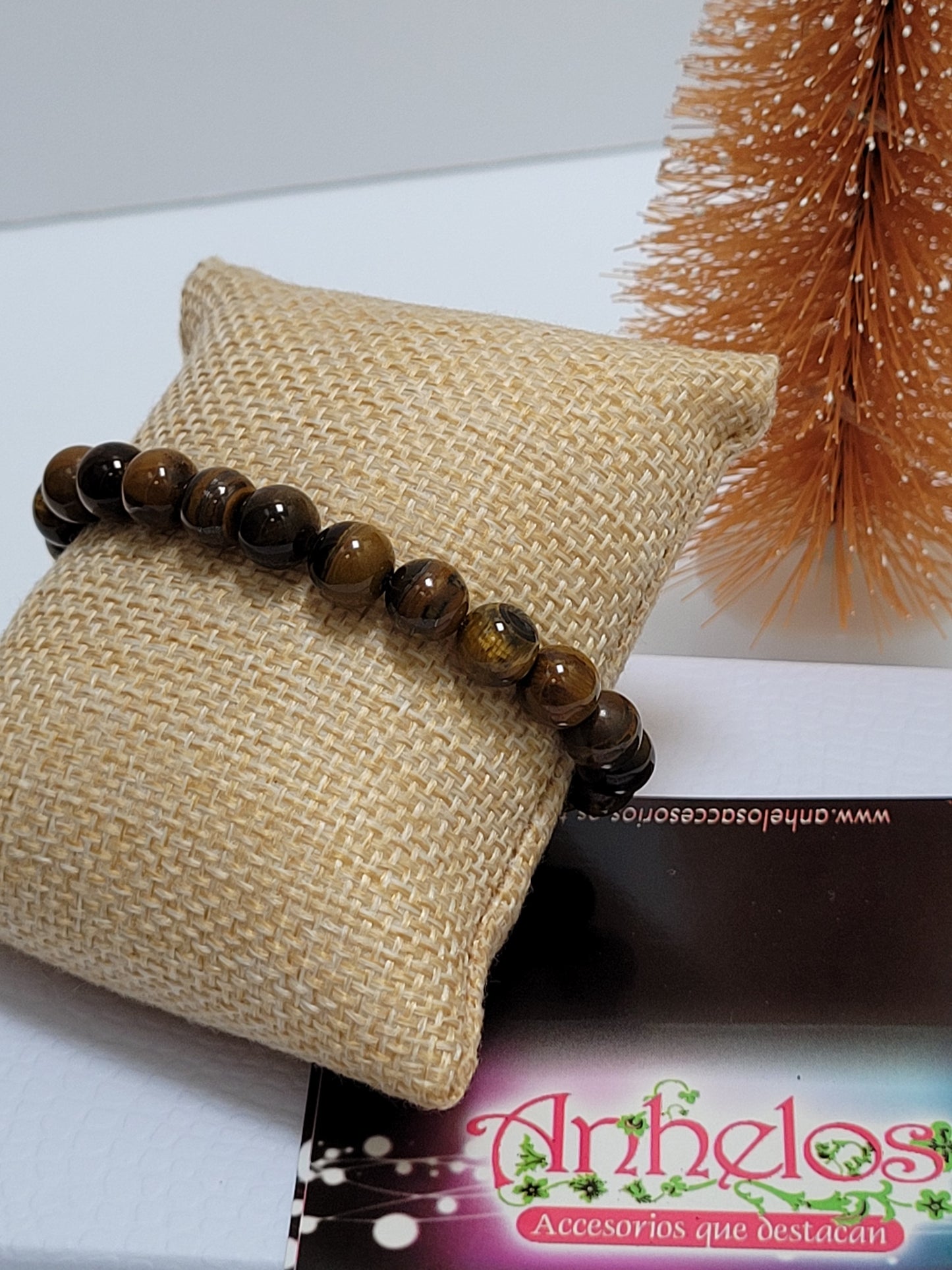 Pulsera ojo de tigre / Tiger's eye bracelet