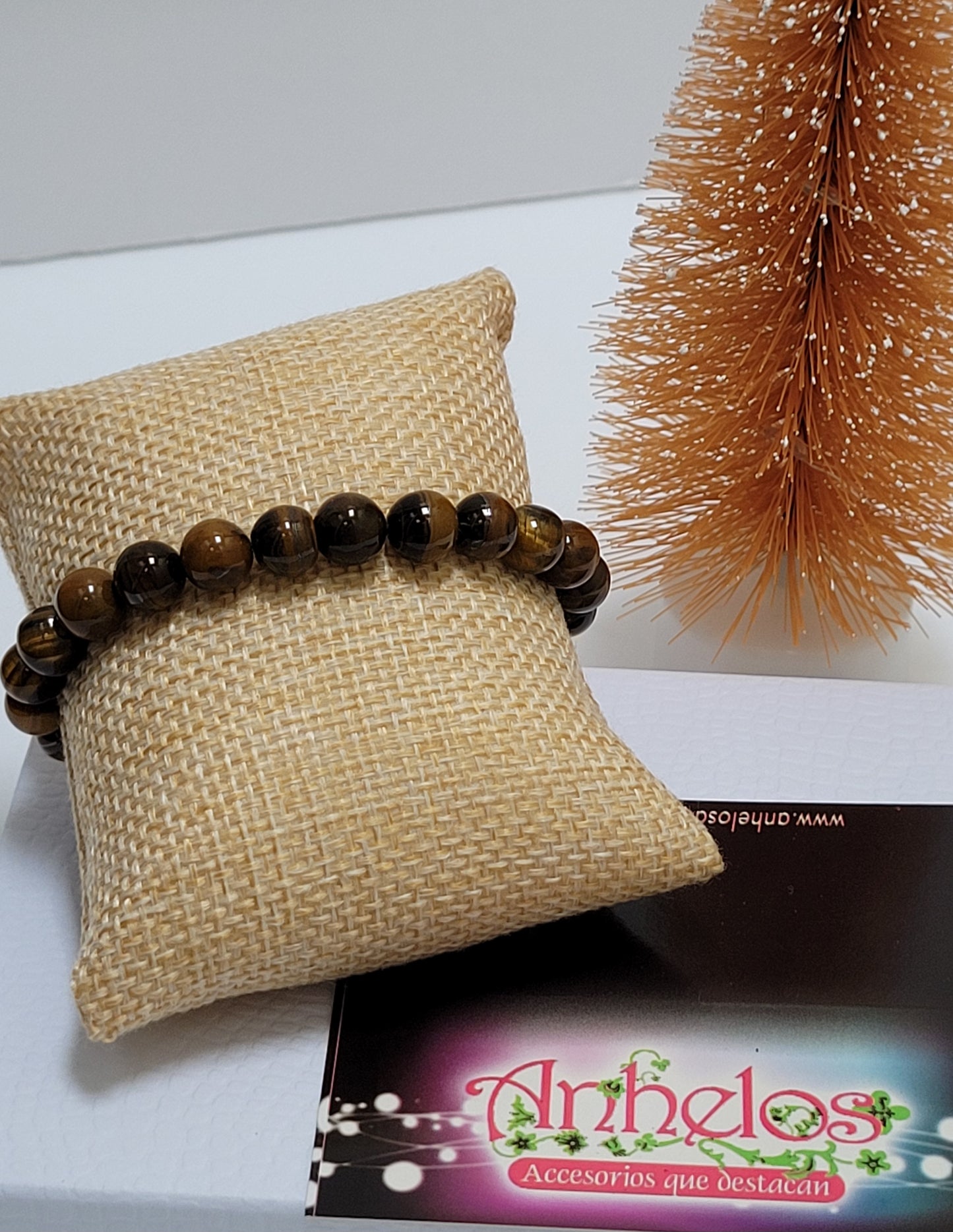 Pulsera ojo de tigre / Tiger's eye bracelet