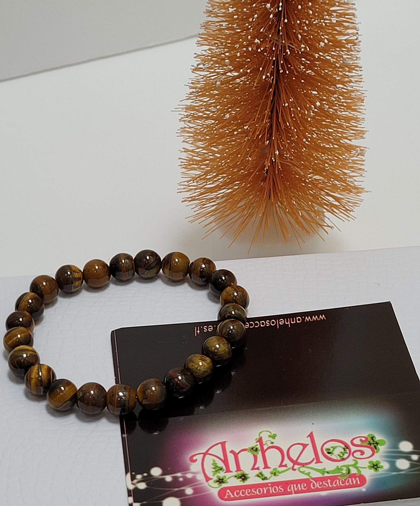 Pulsera ojo de tigre / Tiger's eye bracelet