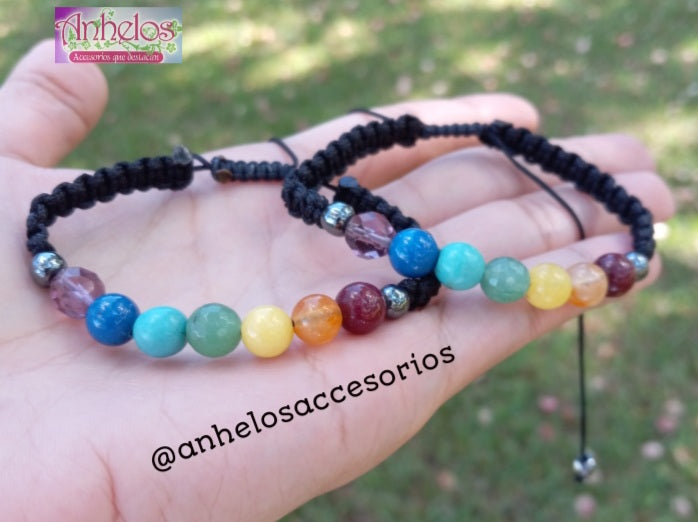 Pulsera 7 chacras / 7 chakra bracelet