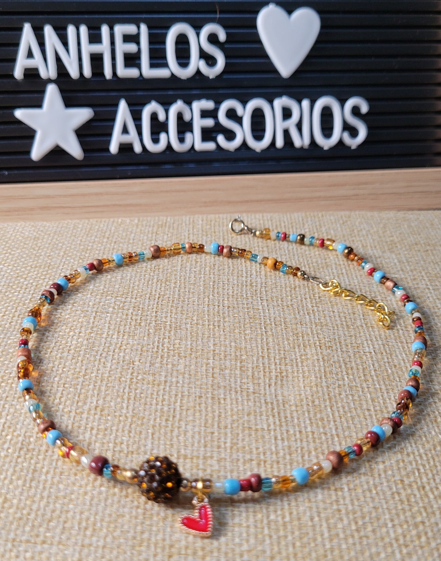 Collar tipo gargantilla Anastasia / Anastasia choker necklace