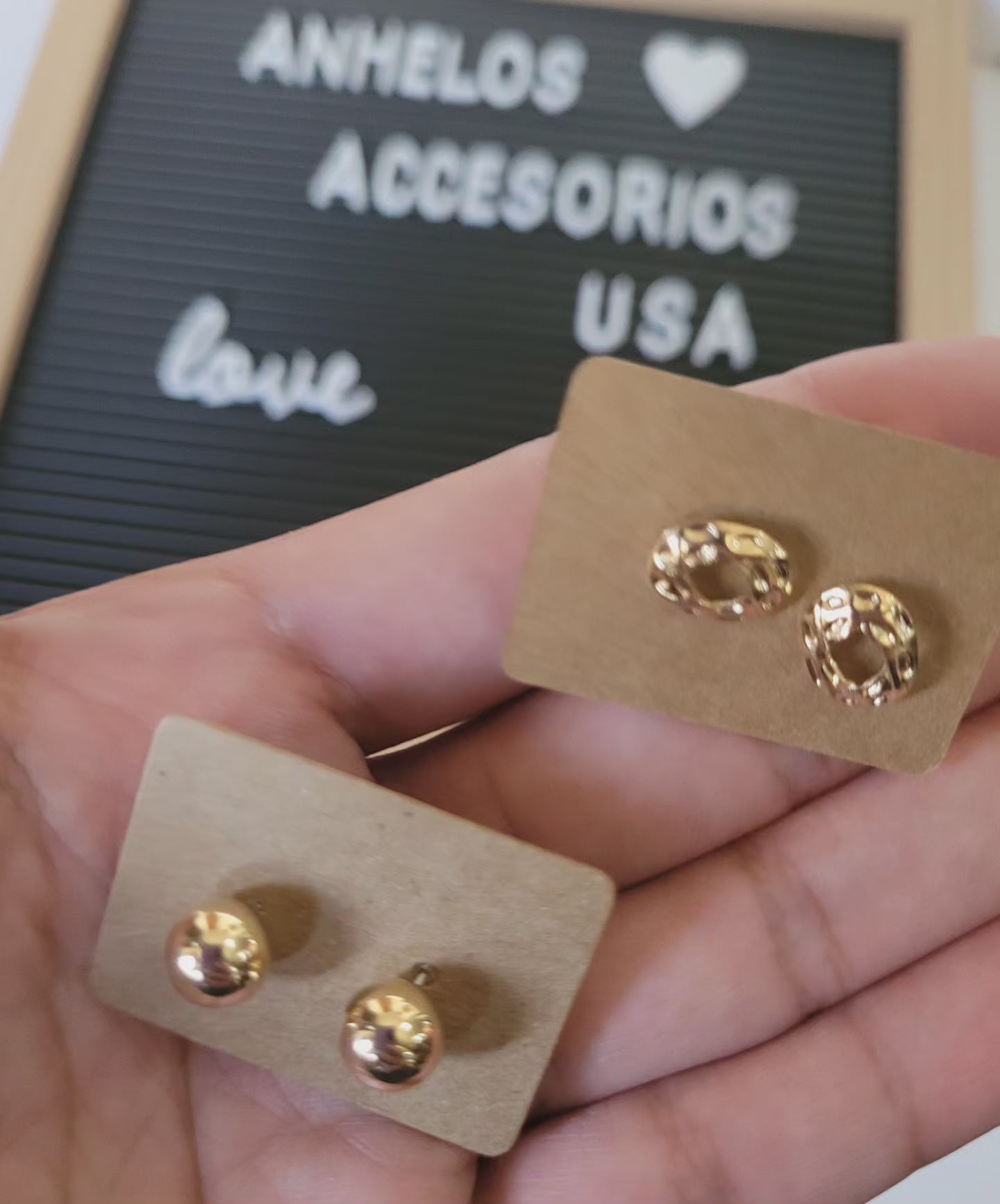 Set de zarcillos / Earrings Set