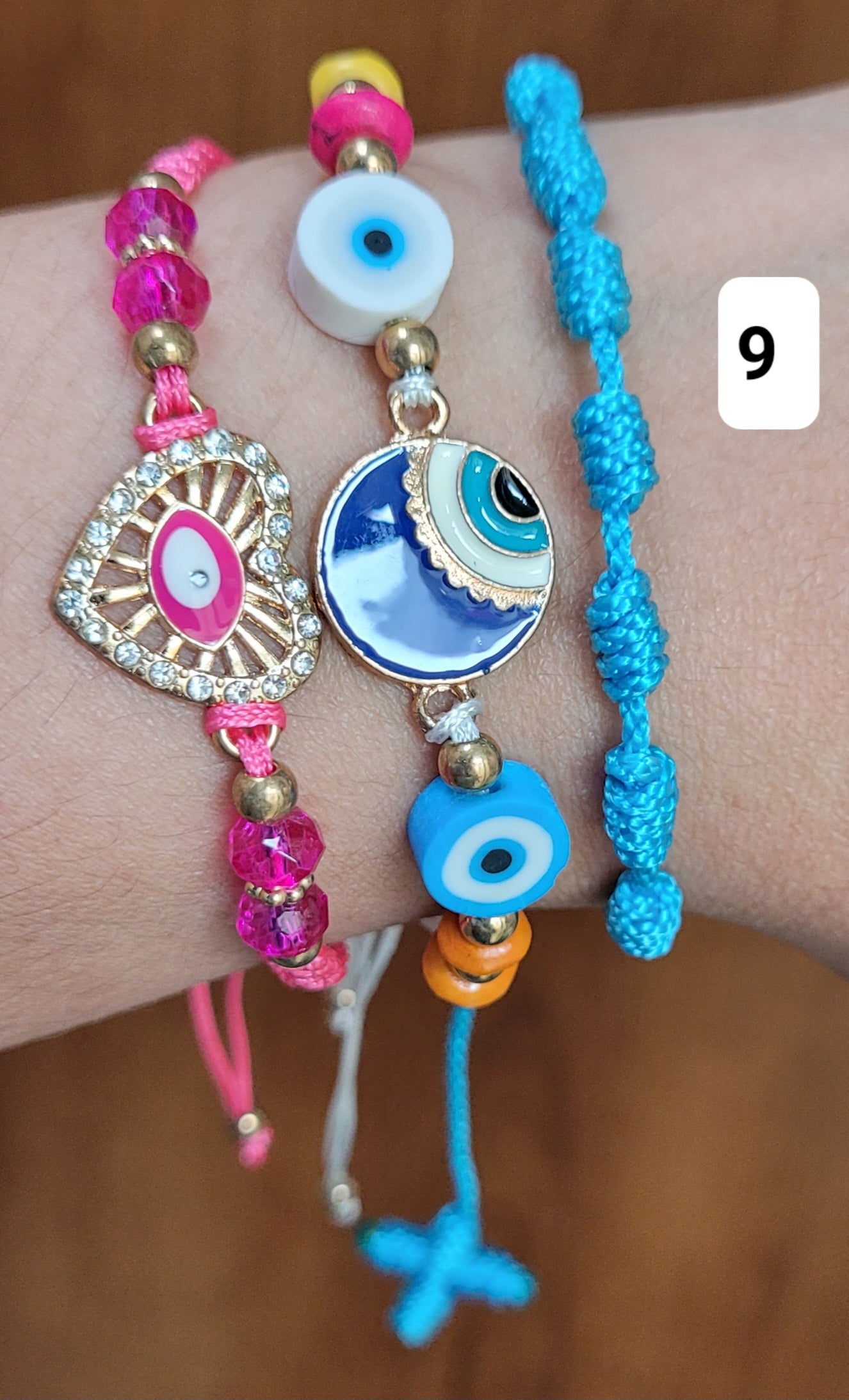 Set de 3 pulseras / Set of 3 bracelets