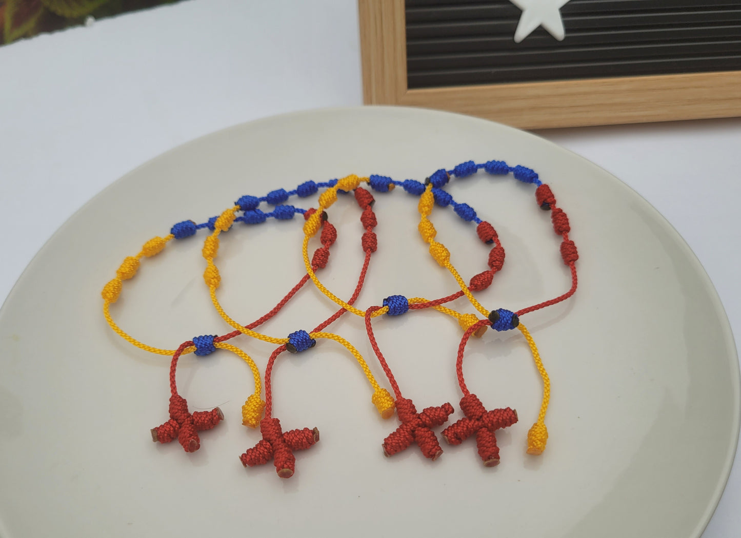 Pulsera Decenario tricolor/ Tricolor Decenario Bracelet