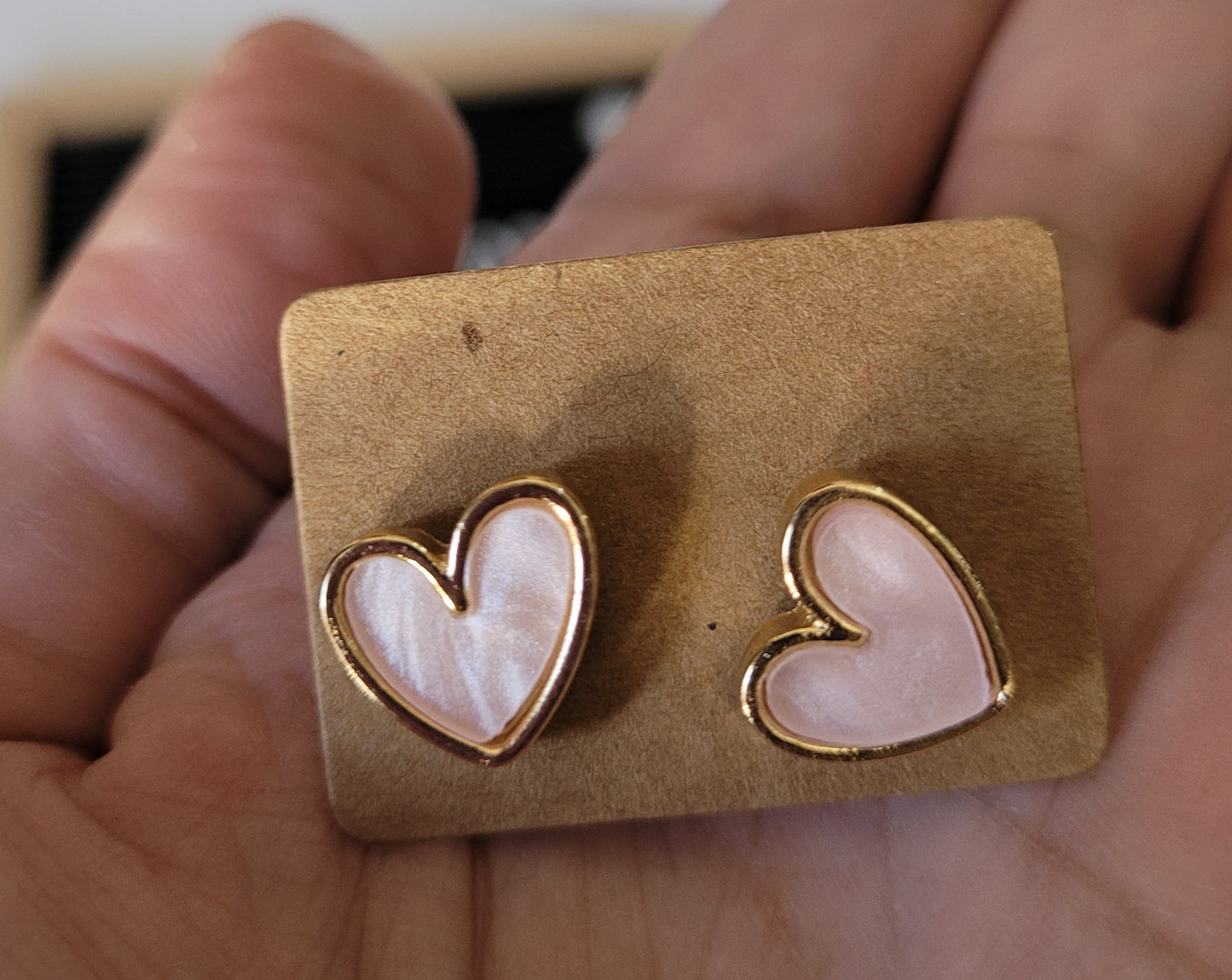 Pendientes de corazón / Heart Earrings