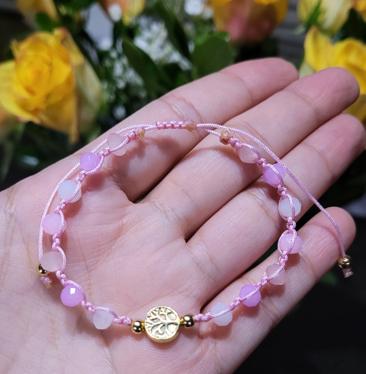 Pulsera con dije árbol de la vida/ Tree of Life Charm Bracelet