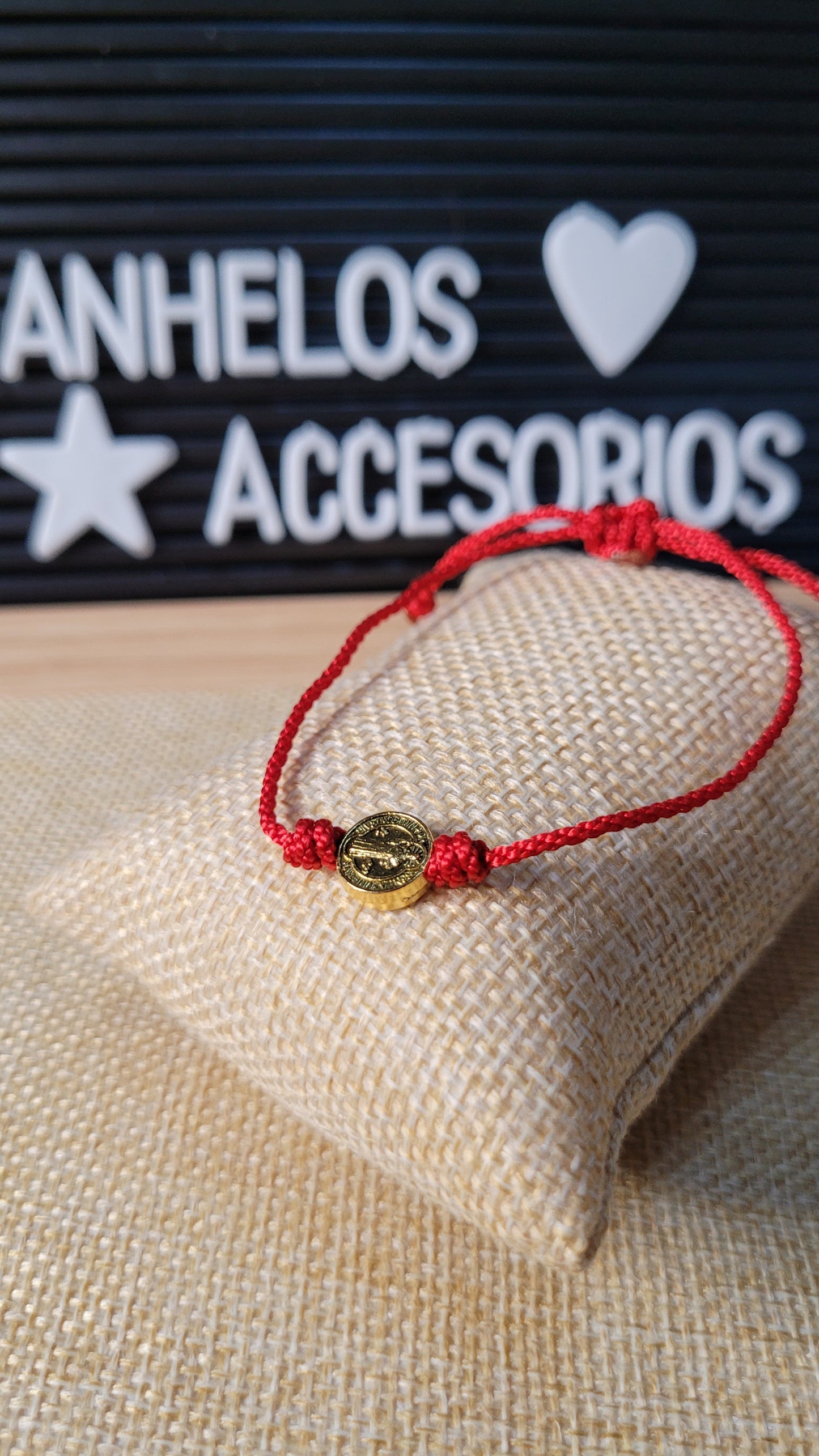 Pulsera de protección San Benito de Abad / Saint Benedict of Abad protection bracelet