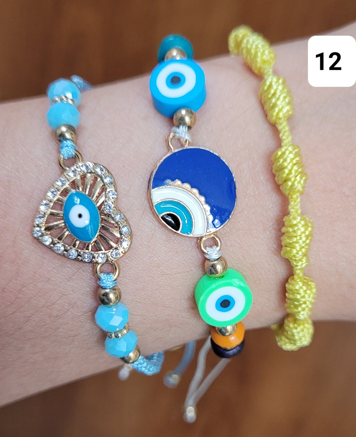 Set de 3 pulseras / Set of 3 bracelets