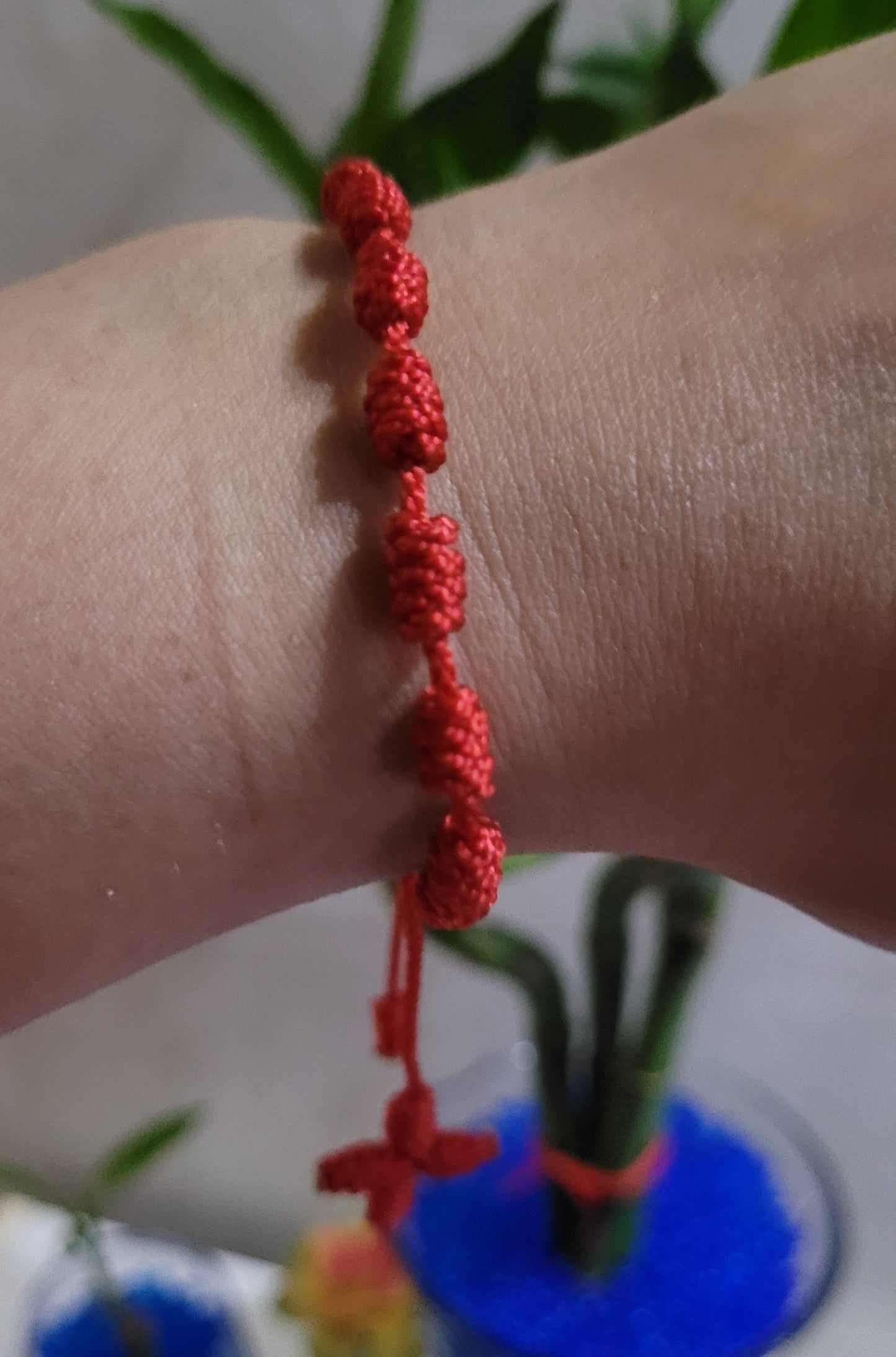 Pulsera de protección tipo decenario / Decenario type protection bracelet