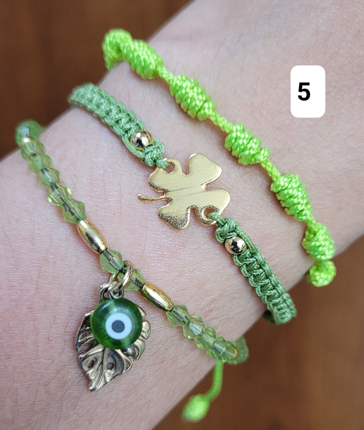 Set de 3 pulseras / Set of 3 bracelets
