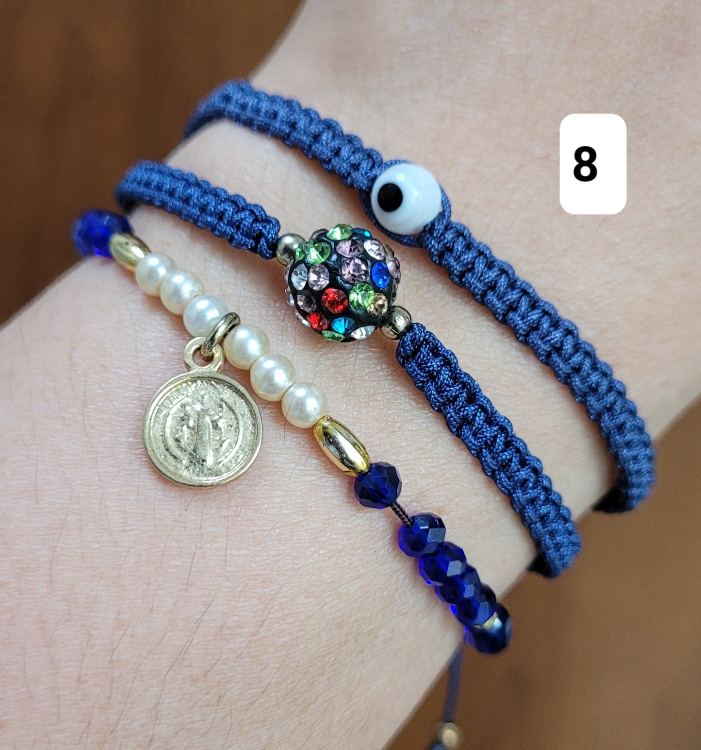 Set de 3 pulseras / Set of 3 bracelets