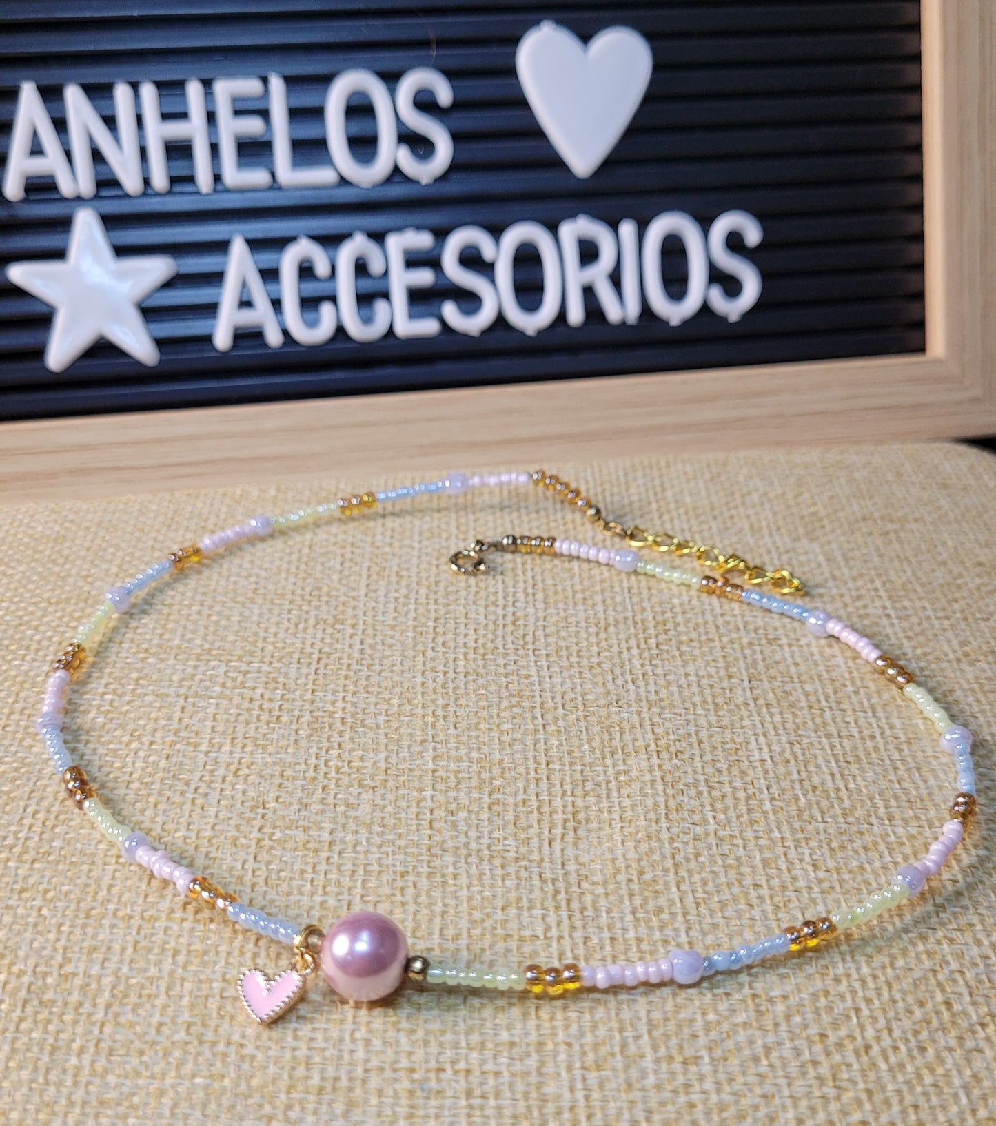 Collar tipo gargantilla Anastasia / Anastasia choker necklace