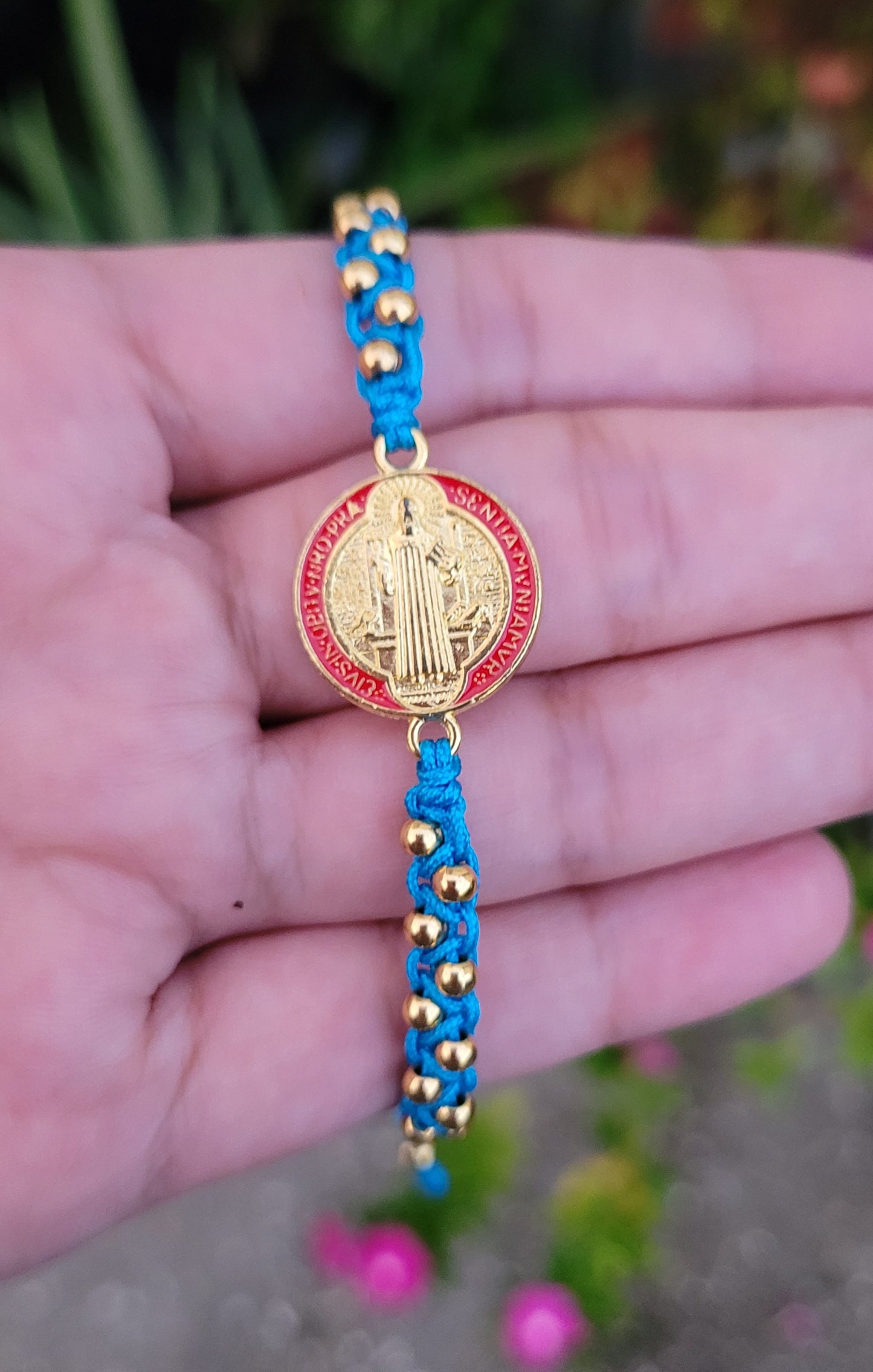 Pulsera San Benito de Abad/ Saint Benedict of Abad Bracelet
