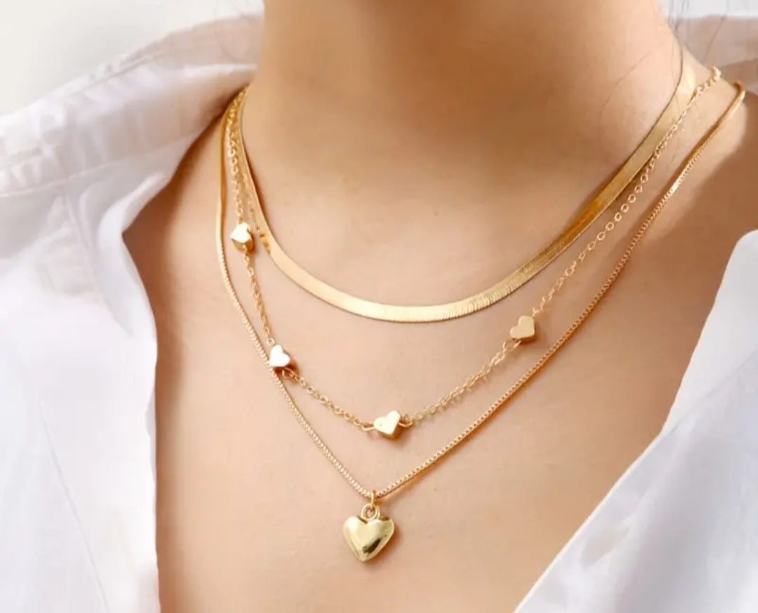 Set de 3 Collares / Set of 3 necklaces