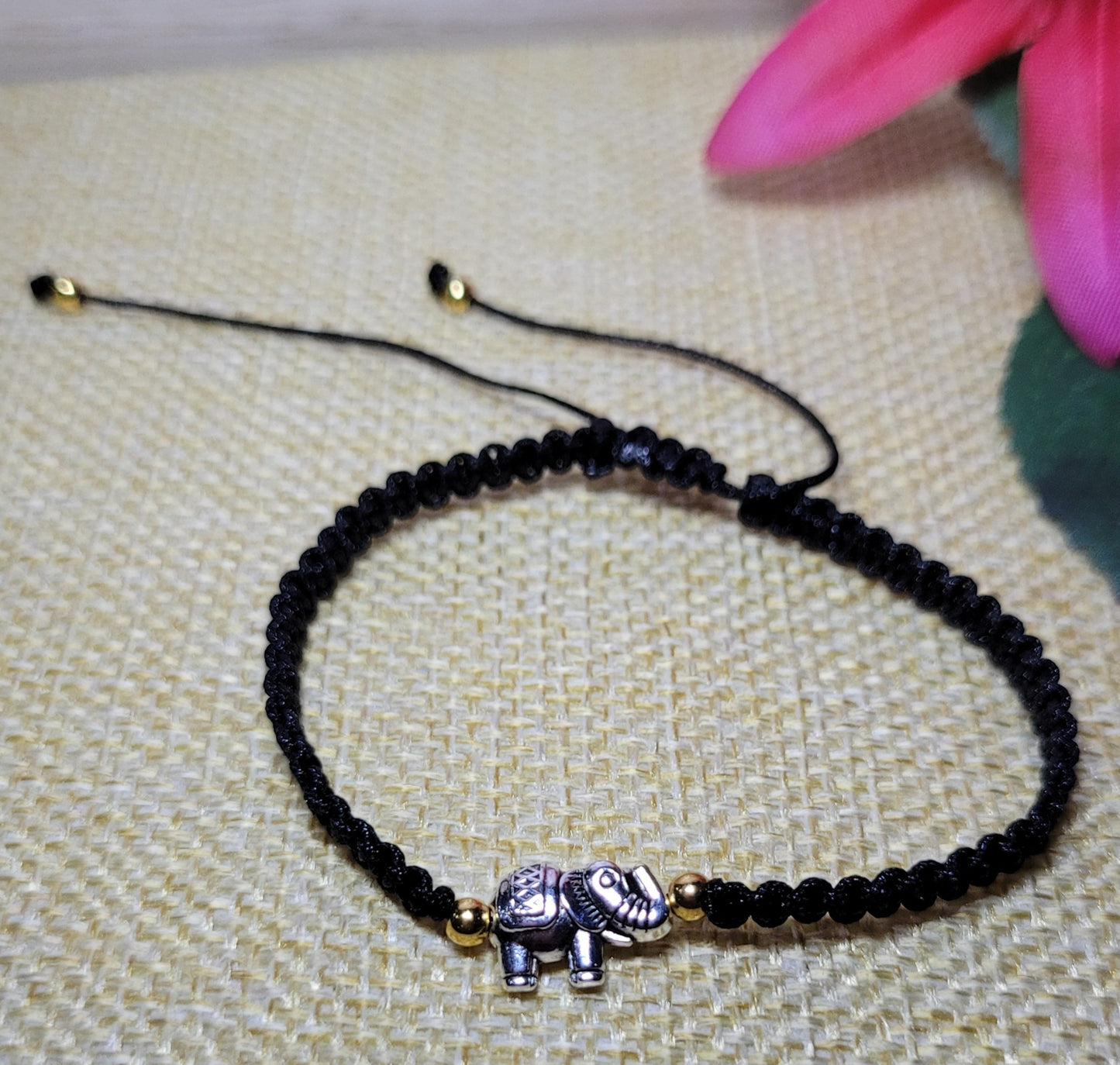 PULSERA YIN Y YANG O PULSERA ELEFANTE /YIN Y YANG BRACELET O ELEPHANT BRACELET