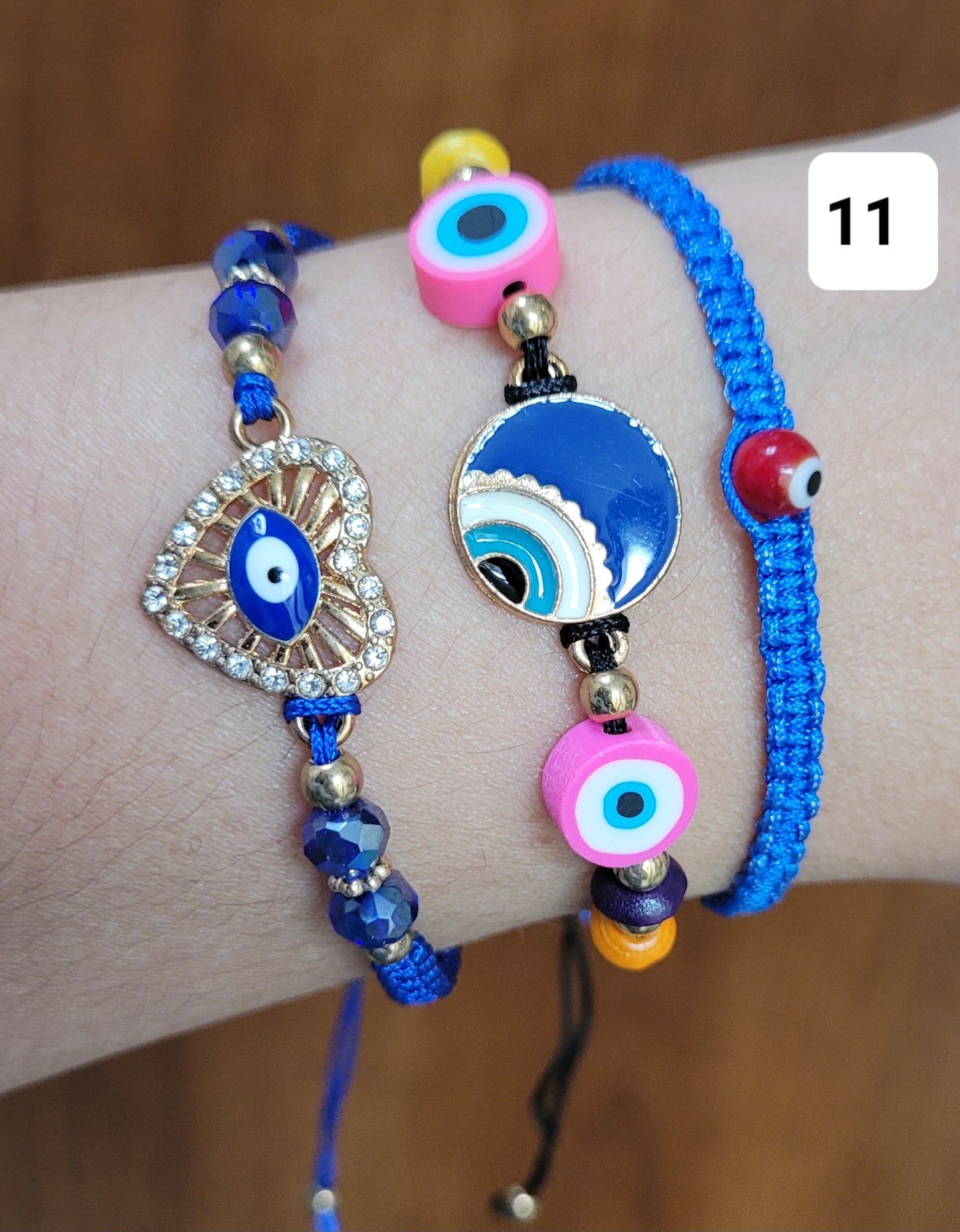 Set de 3 pulseras / Set of 3 bracelets