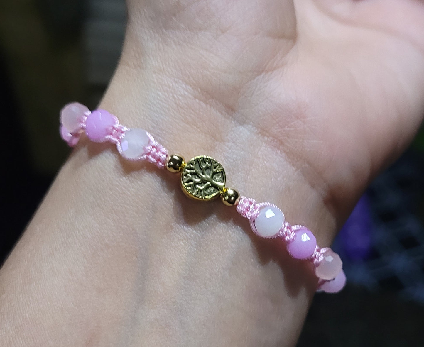 Pulsera con dije árbol de la vida/ Tree of Life Charm Bracelet