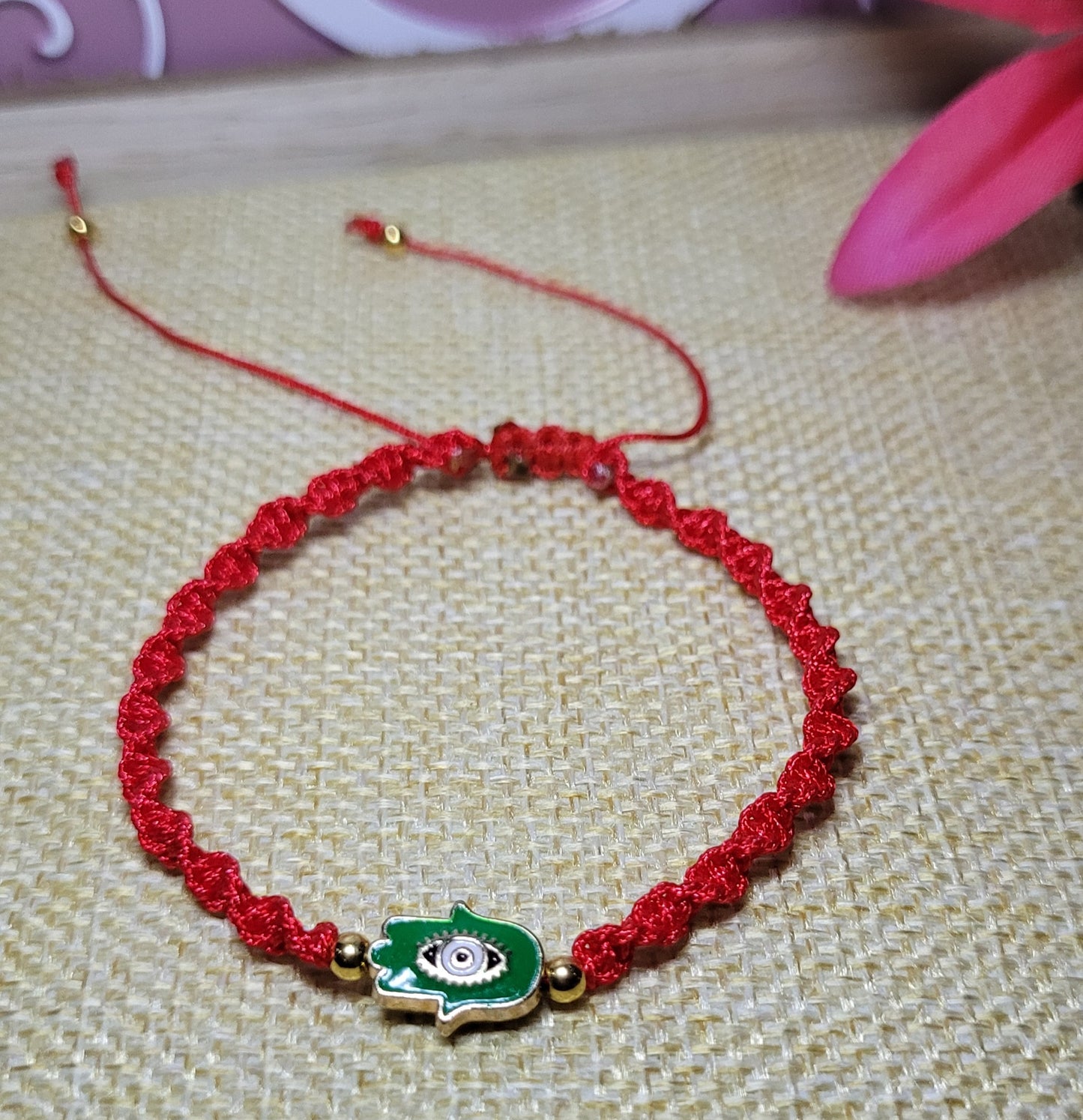 Pulsera Mano de Fatima/Hand of Fatima bracelet