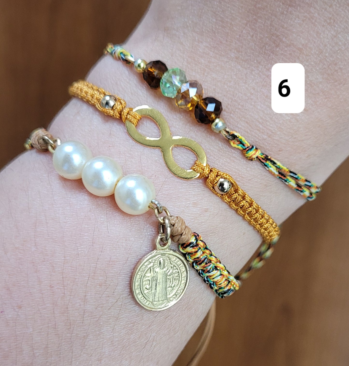 Set de 3 pulseras / Set of 3 bracelets