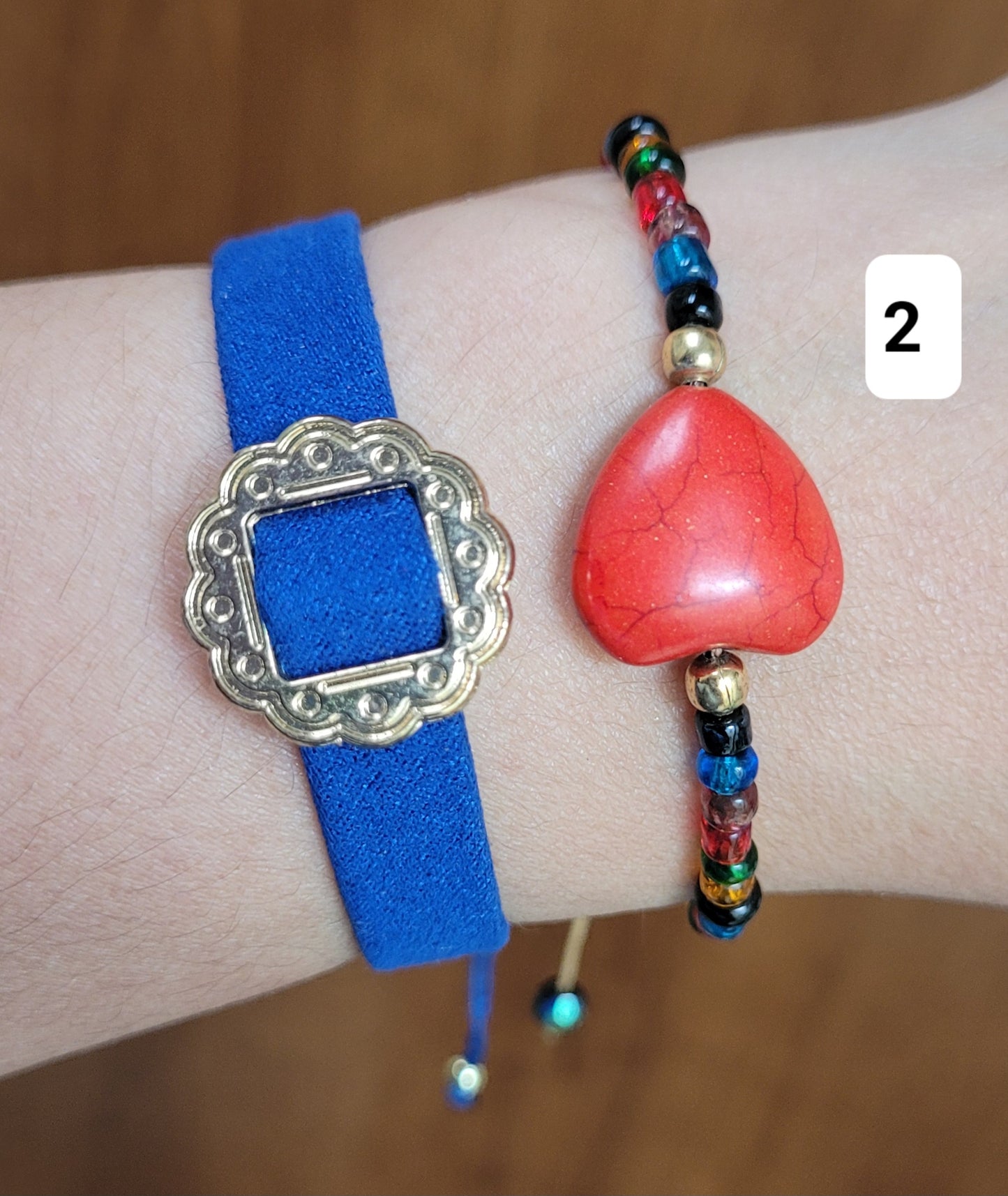 Set de 2 pulseras / Set of 2 bracelets