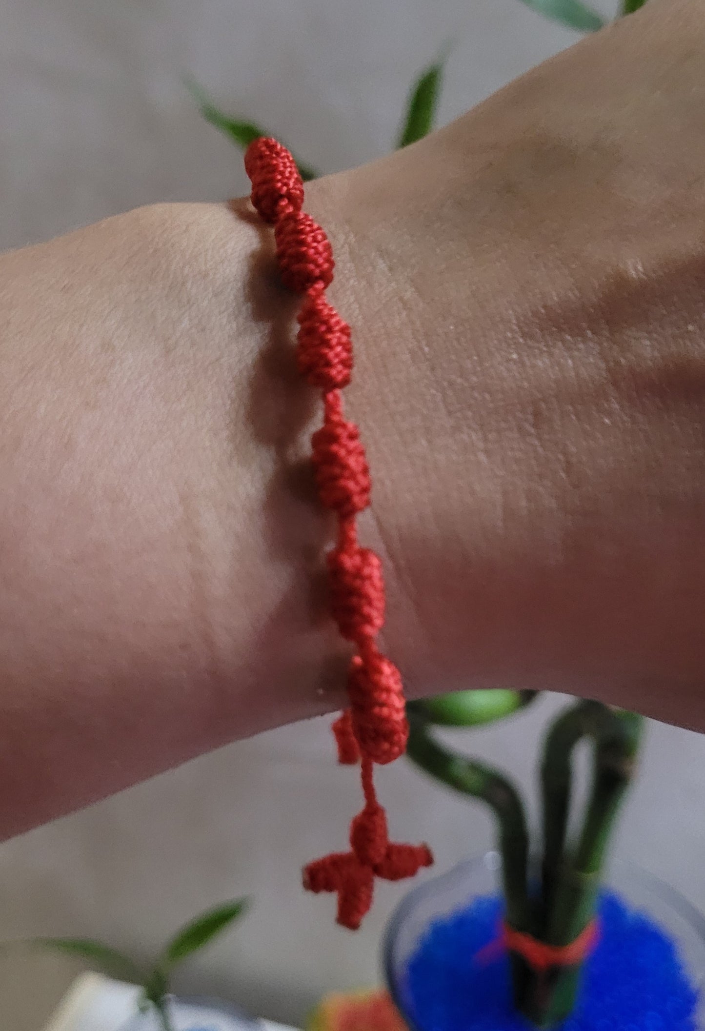 Pulsera de protección tipo decenario / Decenario type protection bracelet