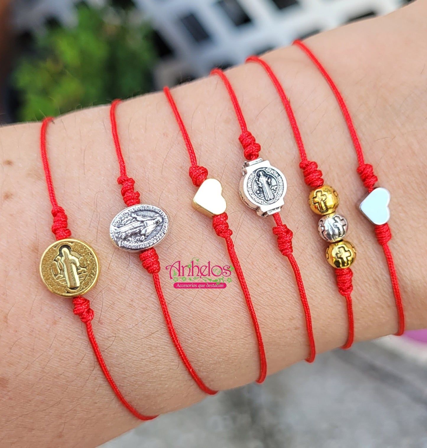 Pulsera hilo rojo para la protección/ Red thread bracelet for protection