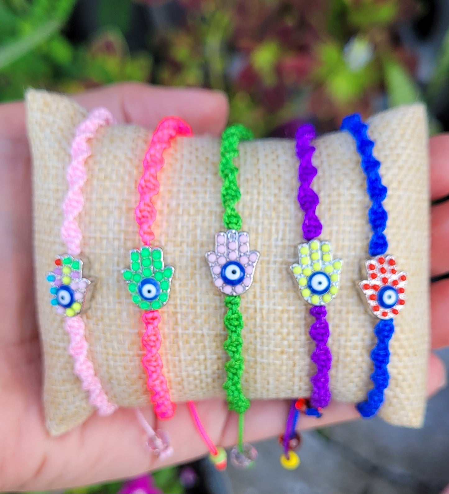 Pulsera de protección con mano de fatima/ Protection bracelet with the hand of Fatima