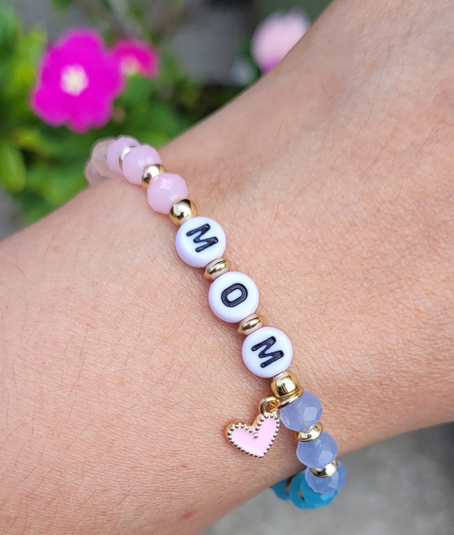 Pulsera ajustable para mama / Adjustable bracelet for mom