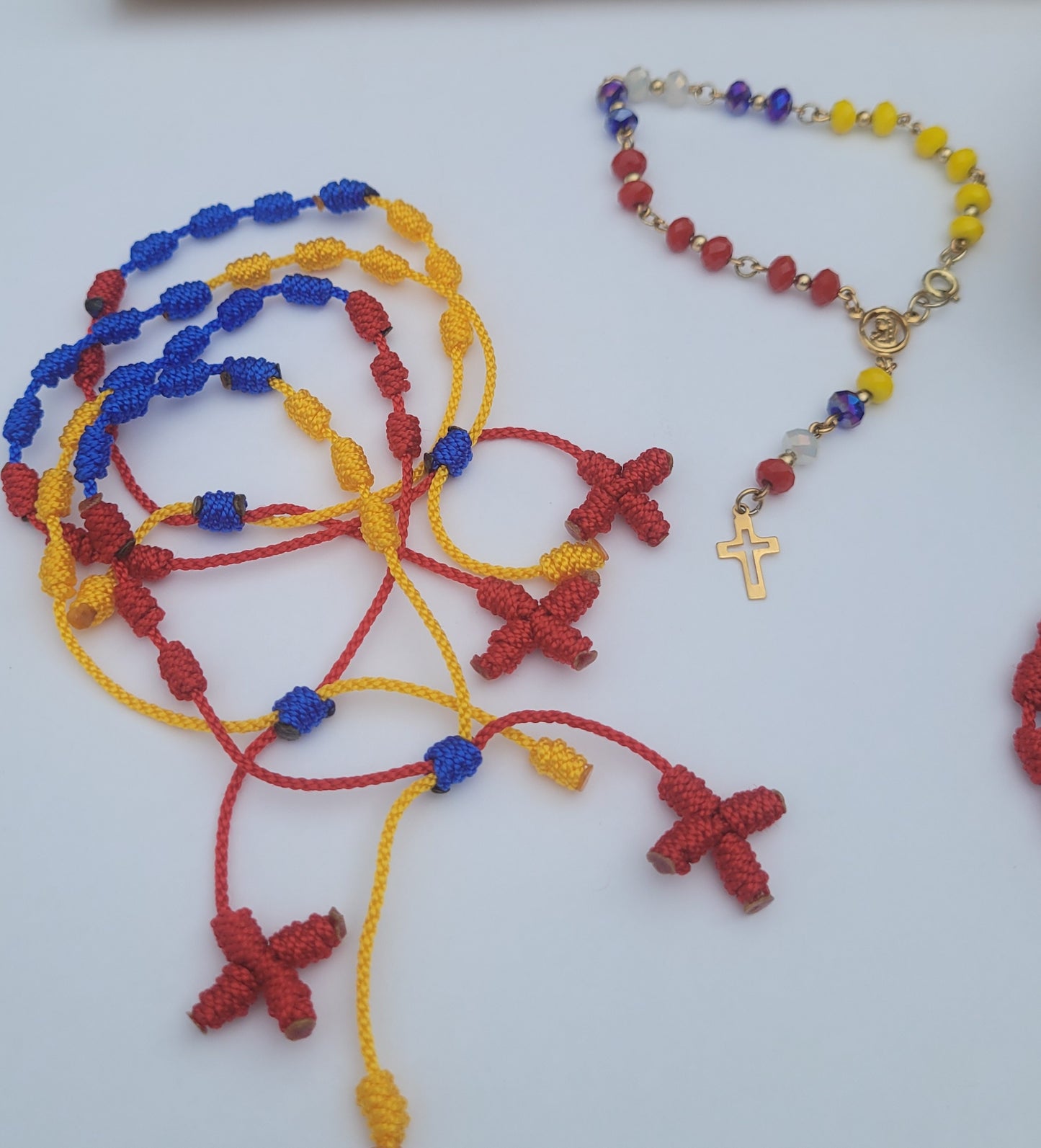 Pulsera Decenario tricolor/ Tricolor Decenario Bracelet