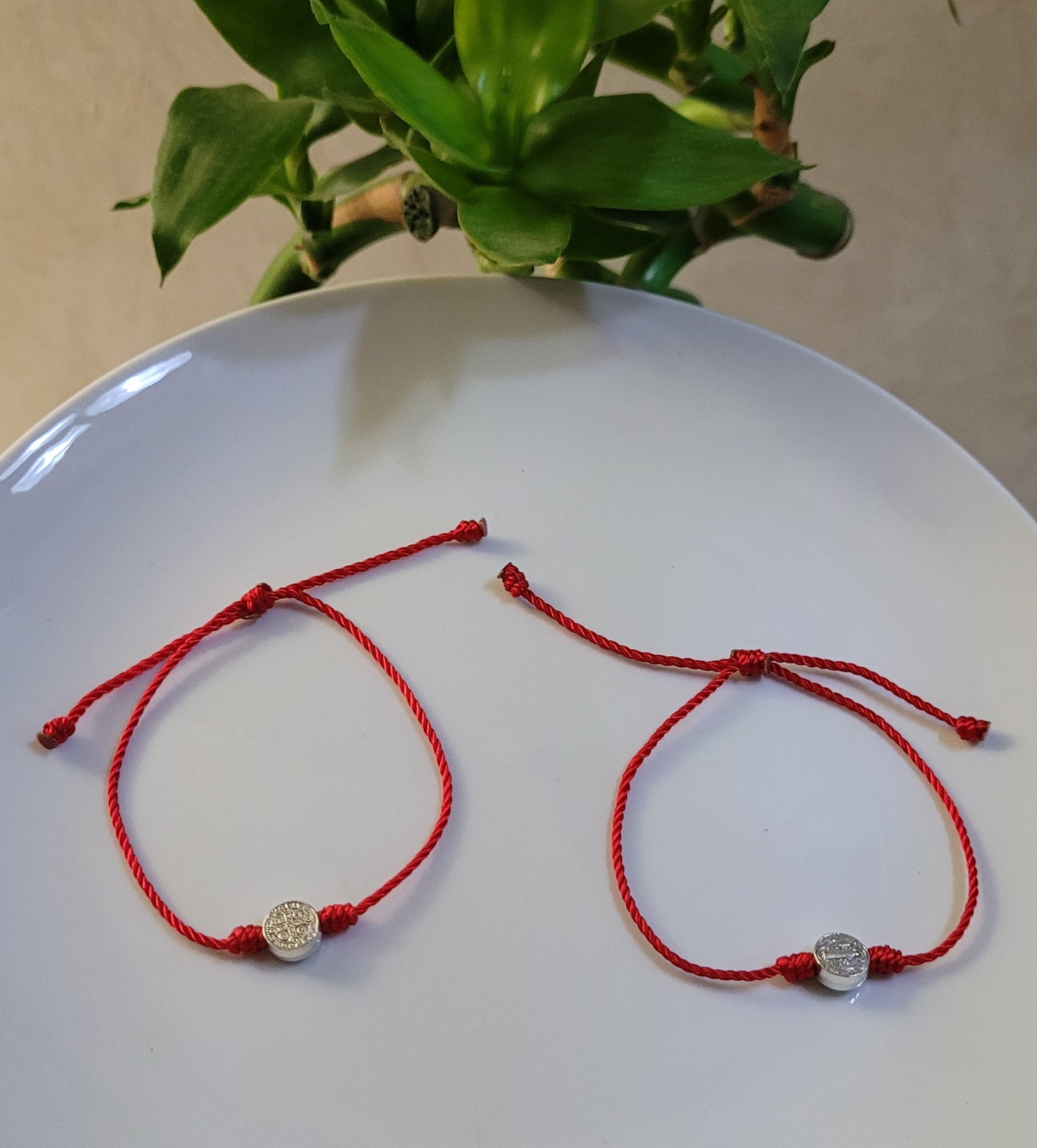Pulsera de protección San Benito de Abad / Saint Benedict of Abad protection bracelet