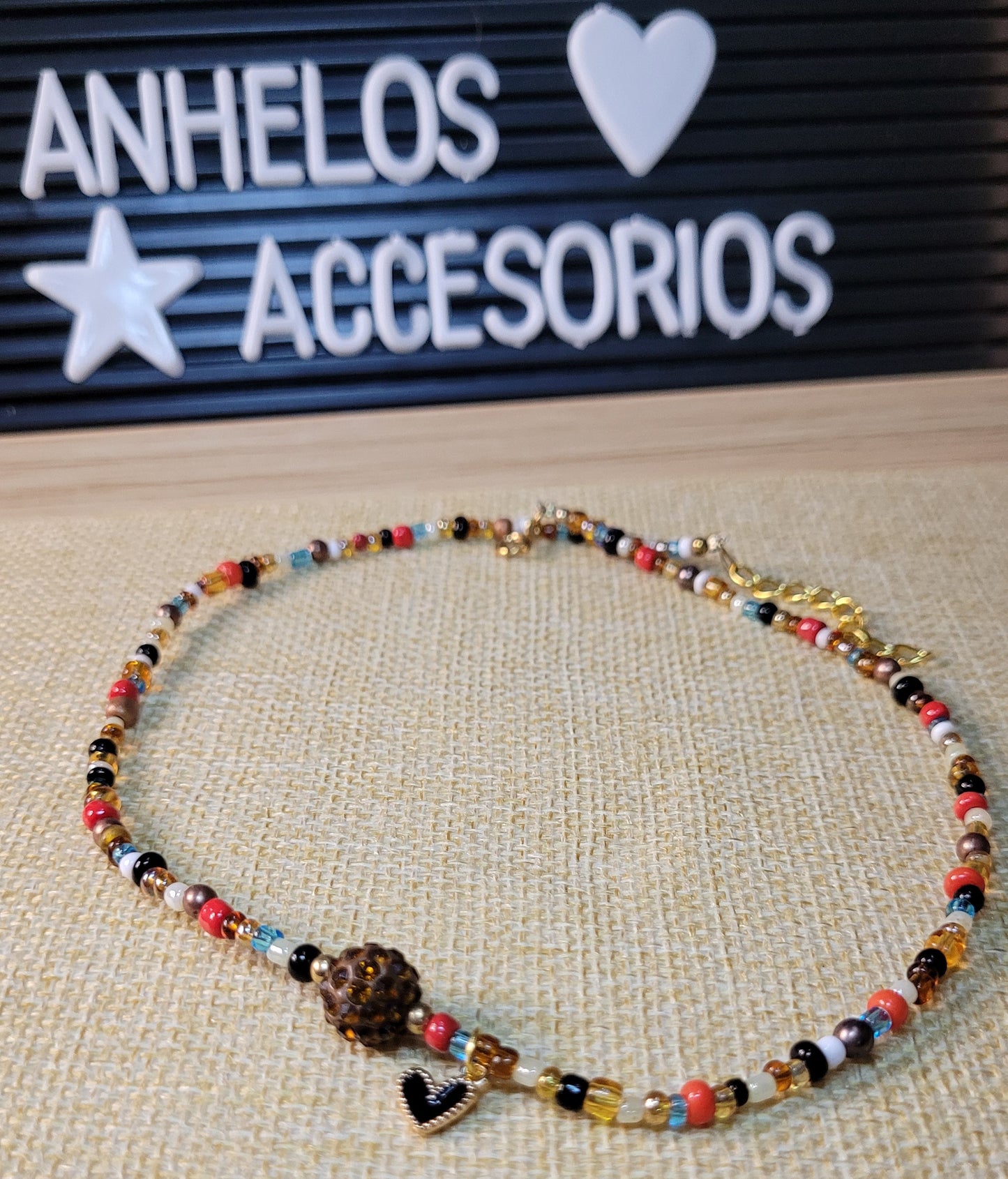 Collar tipo gargantilla Anastasia / Anastasia choker necklace