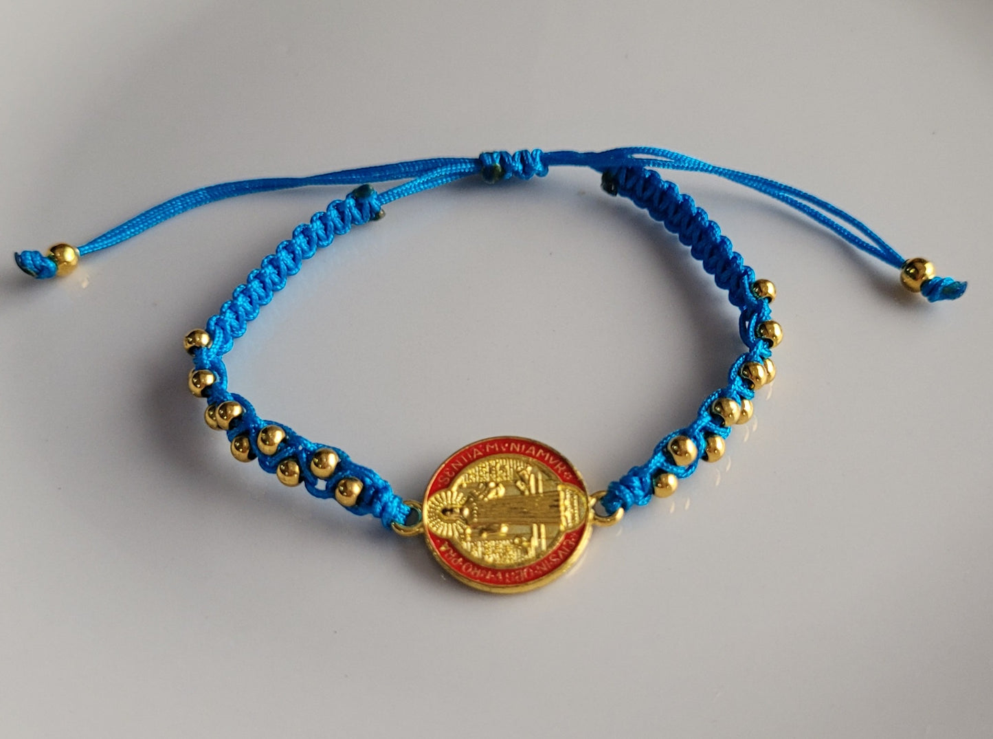 Pulsera San Benito Artesanal/ Handcrafted St. Benedict Bracelet