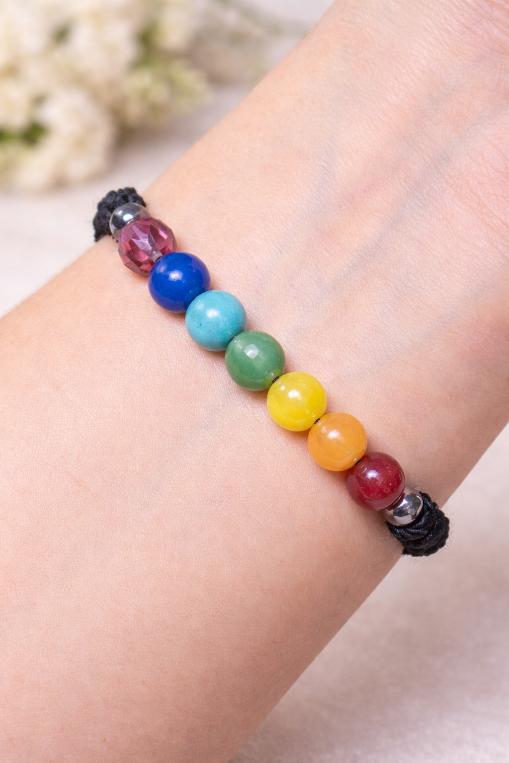 Pulsera 7 chacras / 7 chakra bracelet