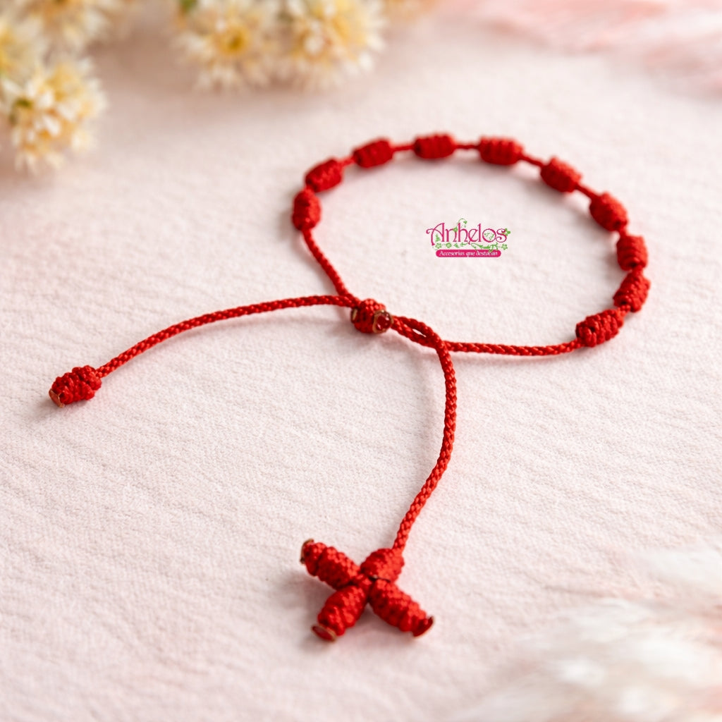 Pulsera de protección tipo decenario / Decenario type protection bracelet