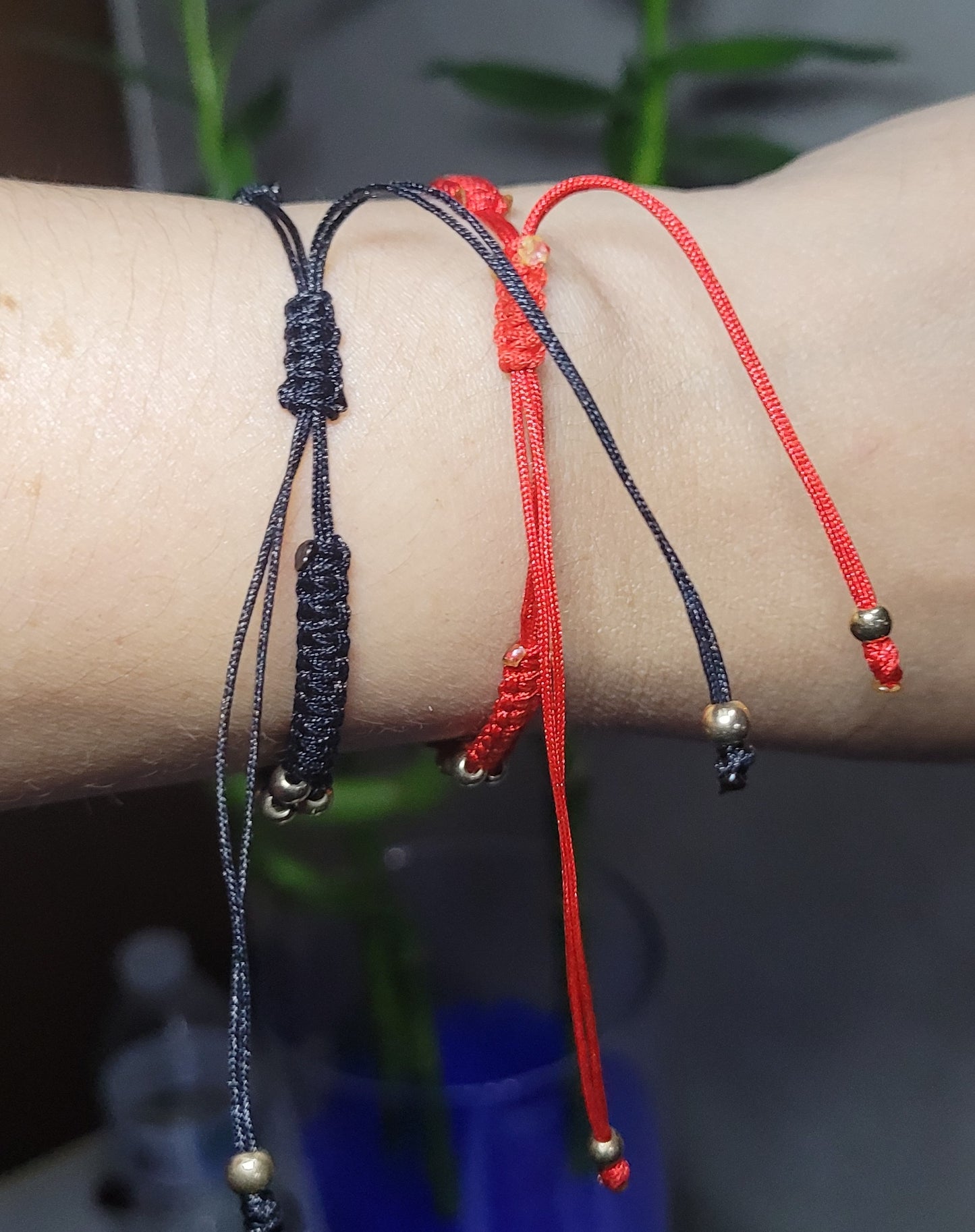 Pulsera ojo turco con balines / Turkish eye bracelet with pellets