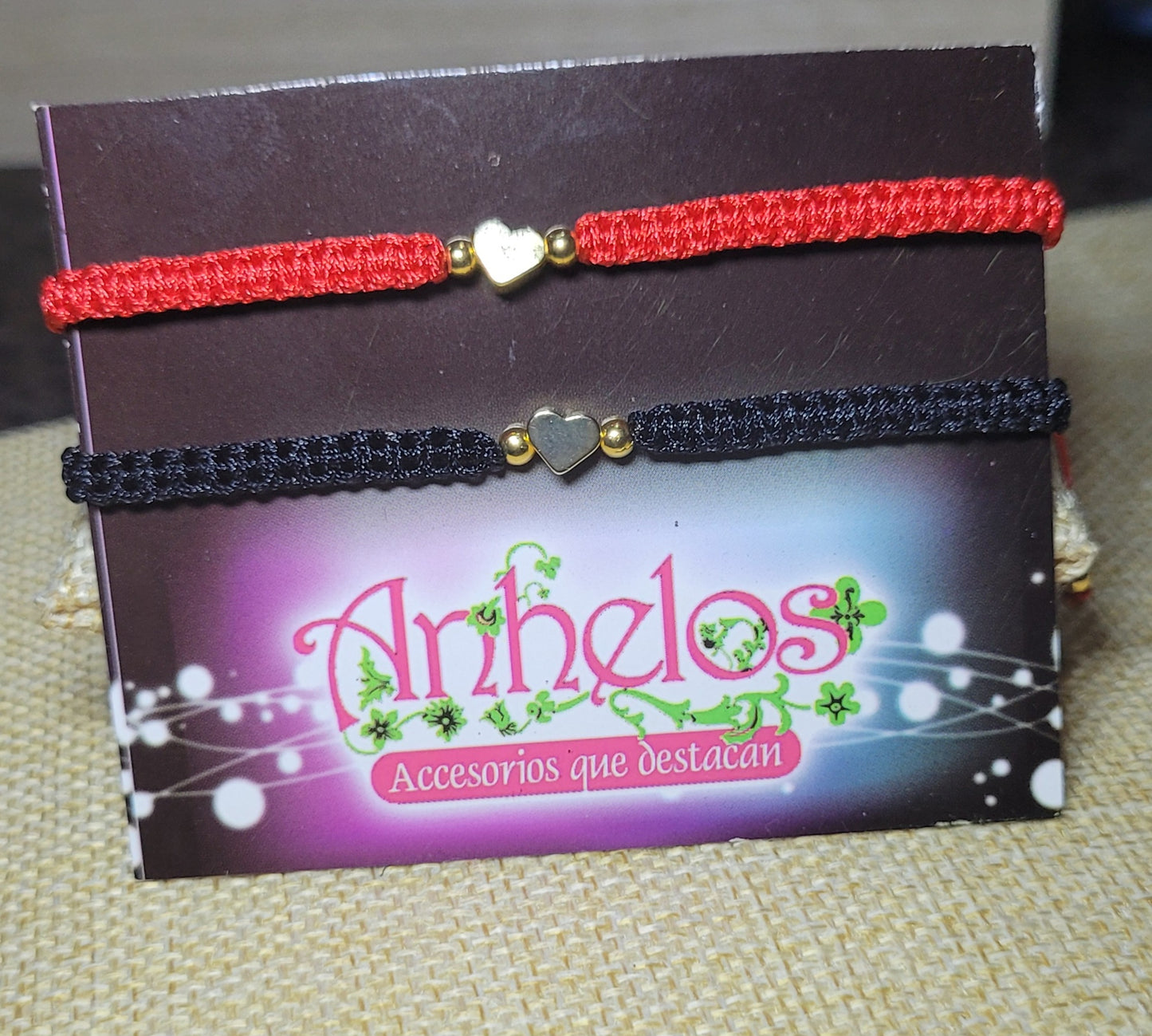 Bracelet set for couples/Set de Pulsera para parejas