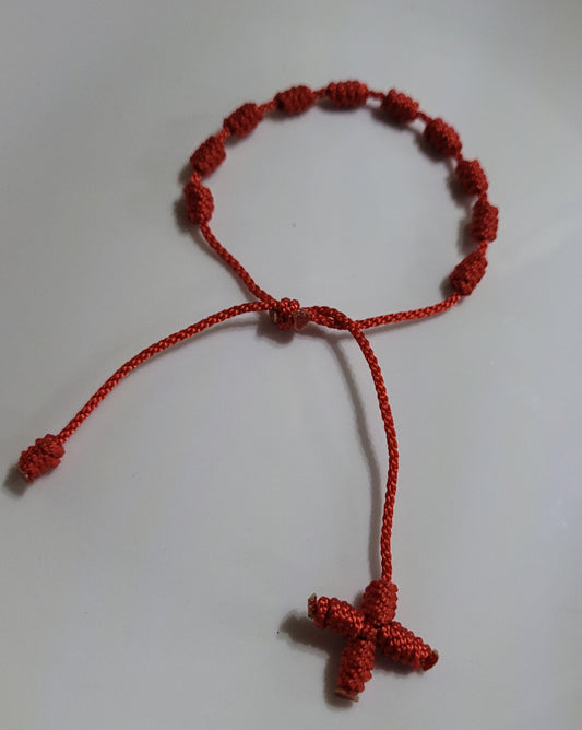 Pulsera de protección tipo decenario / Decenario type protection bracelet
