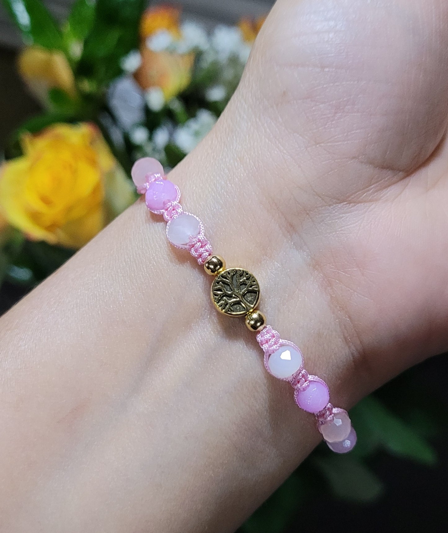Pulsera con dije árbol de la vida/ Tree of Life Charm Bracelet