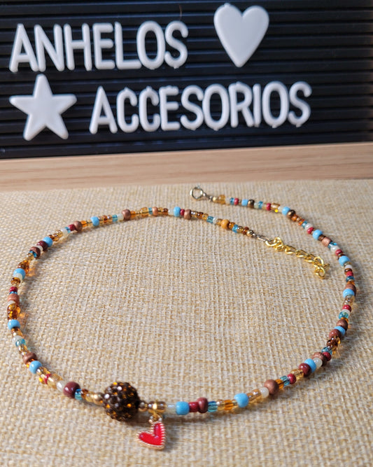 Collar tipo gargantilla Anastasia / Anastasia choker necklace