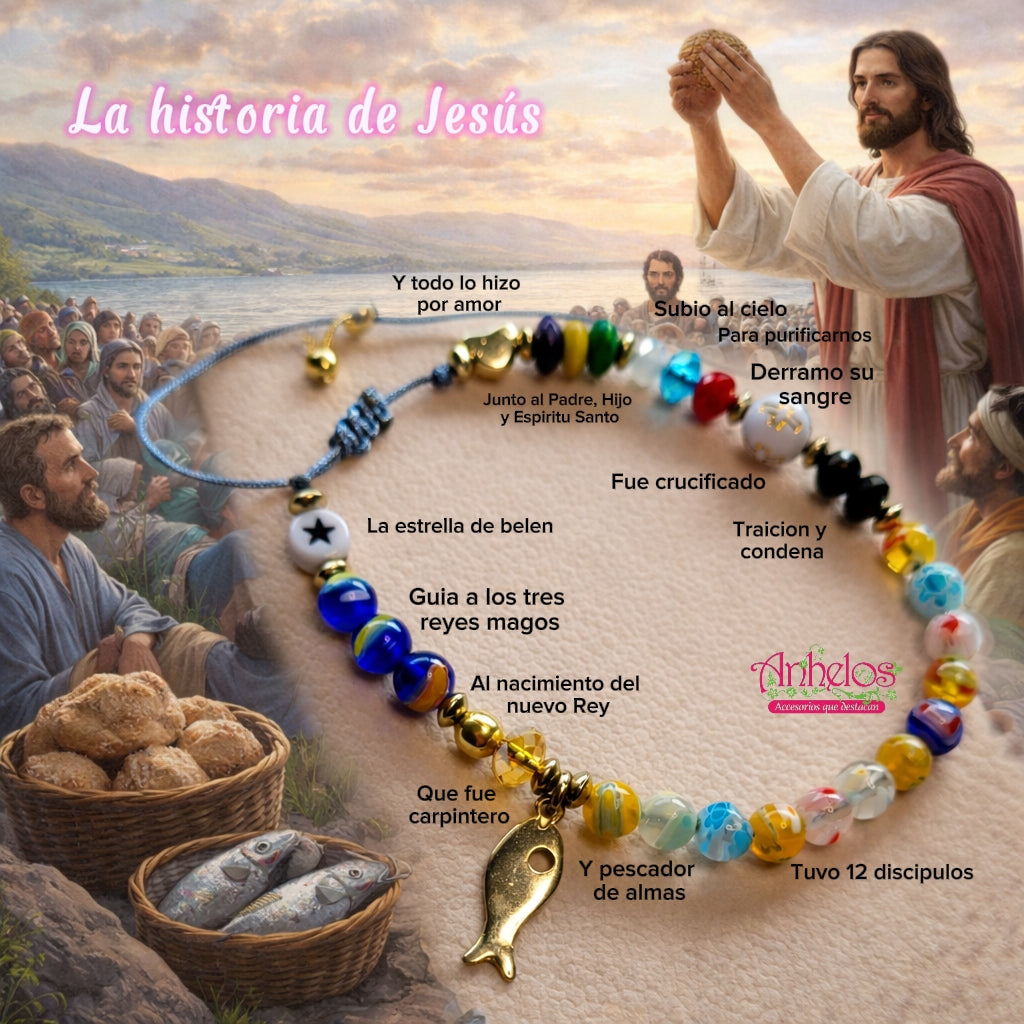 Pulsera la historia de Jesús/The Story of Jesus Bracelet