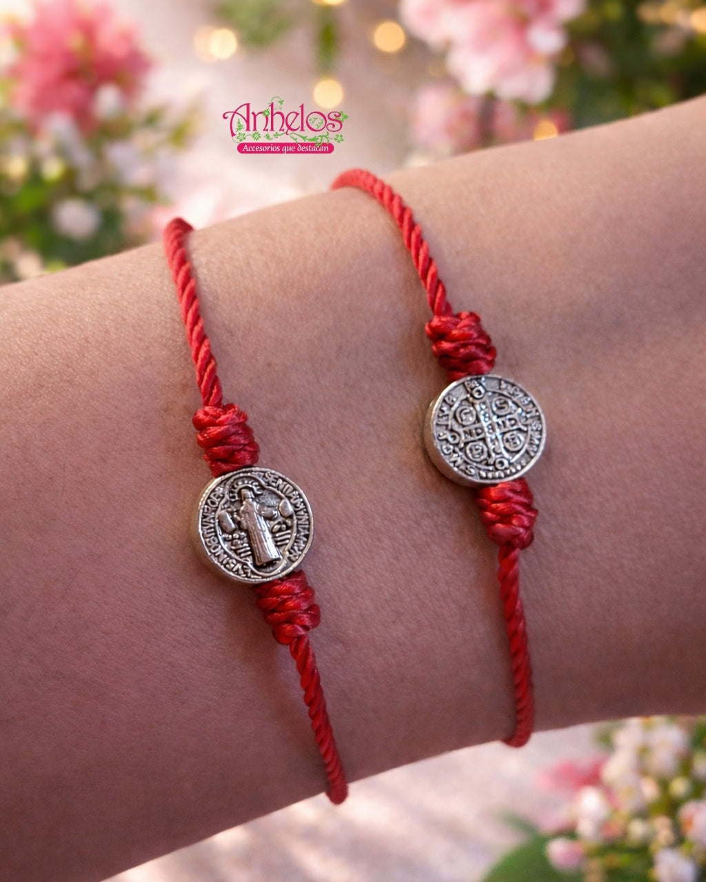 Pulsera de protección San Benito de Abad / Saint Benedict of Abad protection bracelet