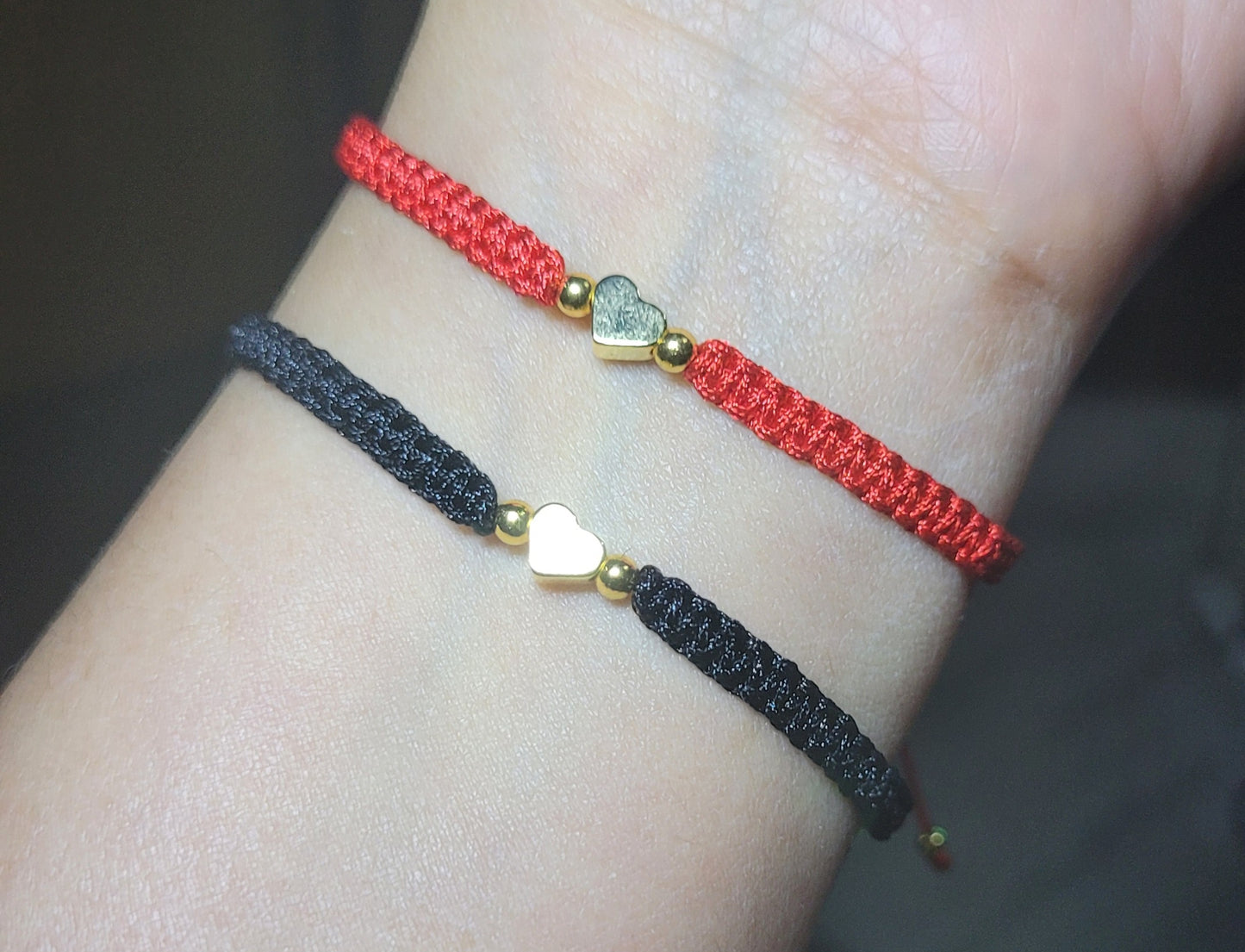 Bracelet set for couples/Set de Pulsera para parejas