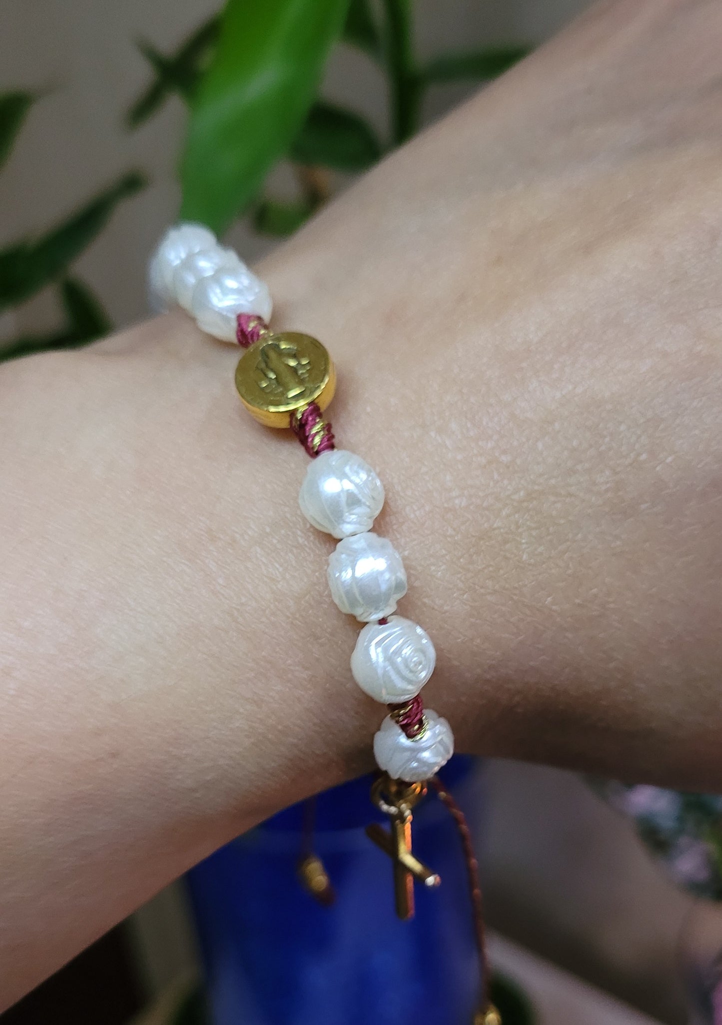 Pulsera decenario San Benito de Abad/ Saint Benedict the Abbot's Decade Bracelet