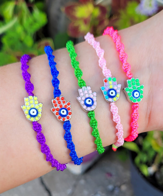 Pulsera de protección con mano de fatima/ Protection bracelet with the hand of Fatima