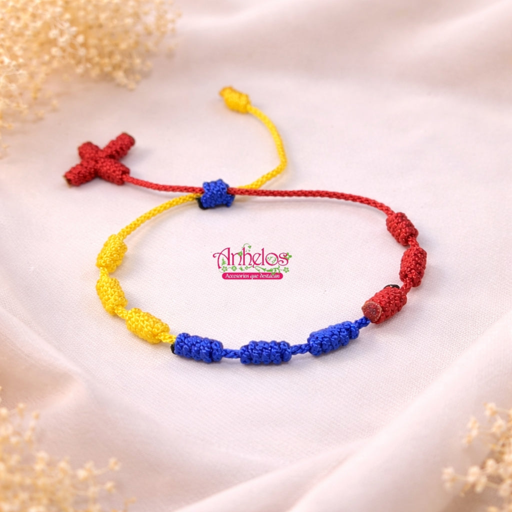 Pulsera Decenario tricolor/ Tricolor Decenario Bracelet